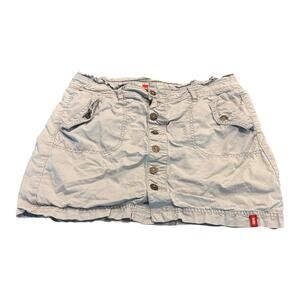 edc Light Gray Utility Skirt Size 6